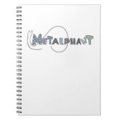 Metalfant pasta-spiral notebook - klein notitieboek (Voorkant)