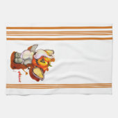 Metalfant Pumpkin Kitchen Towel Theedoek (Horizontaal)