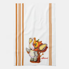 Metalfant Pumpkin Kitchen Towel Theedoek