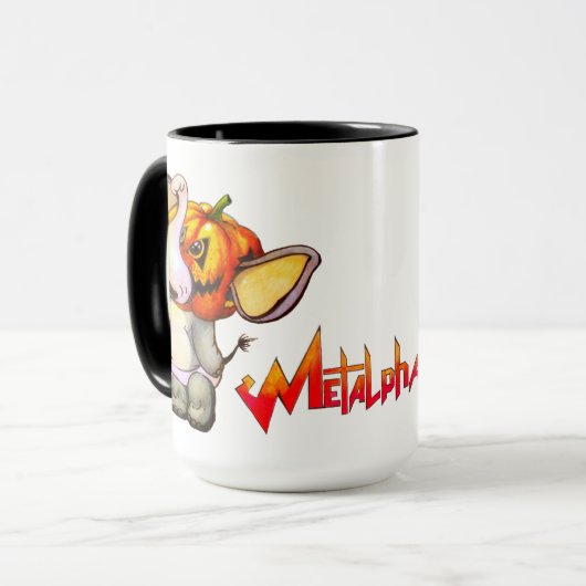 Metalfant Pumpkin-Mok Mok (Voorkant links)