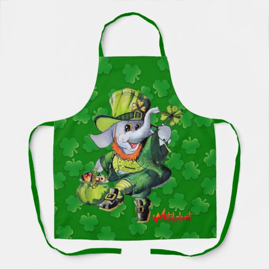 Metalfant St. Phantrick All Over Print Apron Schort (Voorkant)