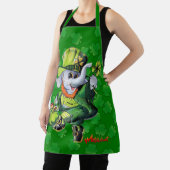 Metalfant St. Phantrick All Over Print Apron Schort (Insitu)