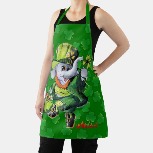 Metalfant St. Phantrick All Over Print Apron Schort (Insitu)