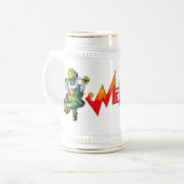 Metalfant St. Phantrick Beer Stein Bierpul (Voorkant links)