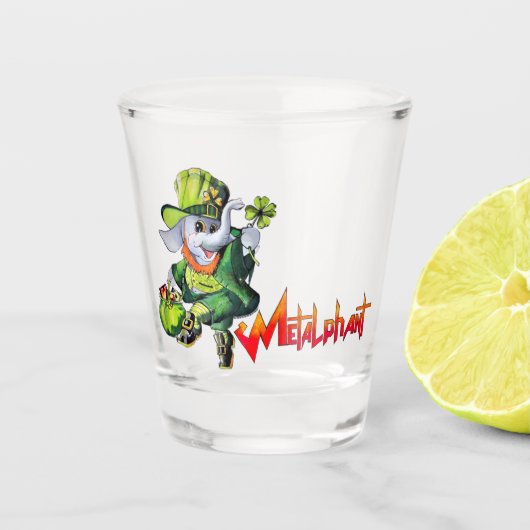 Metalfant St. Phantrick Shot Glass Glas (Voorkant)