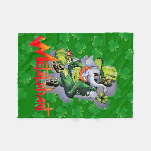 Metalfant St. Phantruc Fleece Blanket Deken (Voorkant (Horizontaal))