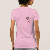 Metalfant Valentijn Slim-T-shirt voor dames T-shirt (Achterkant)