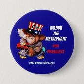 Metalfant voor President 2024 Button (Voorkant)