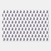 Metalfant Wilbur in lichte papiervellen met onmidd Inpakpapier Vel (Voorkant 3)