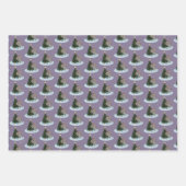 Metalfant Wilbur in lichte papiervellen met onmidd Inpakpapier Vel (Voorkant 2)