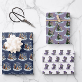 Metalfant Wilbur in lichte papiervellen met onmidd Inpakpapier Vel