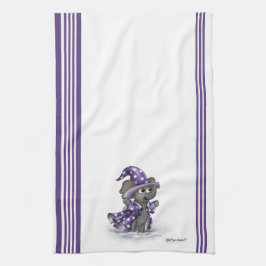 Metalfant Wilbur in Winter Kitchen Towel Theedoek