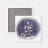 Metalfant Wilbur in Winter Magnet (Voorkant / Achterkant)