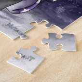 Metalfant Wilbur in Winter Puzzle Legpuzzel (Zijkant)