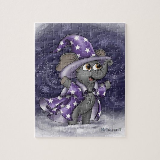 Metalfant Wilbur in Winter Puzzle Legpuzzel (Verticaal)