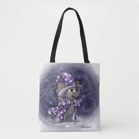 Metalfant Wilbur in Winter Tas of Cross-body Bag (Voorkant)