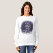 Metalfant Wilbur in Winter Women's Sweatshirt (Voorkant volledig)