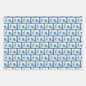 Metalfant Wilbur in winterpakpapierbladen Inpakpapier Vel (Voorkant 3)