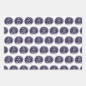 Metalfant Wilbur in winterpakpapierbladen Inpakpapier Vel (Voorkant)