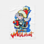 Metalfant Winter Holiday Fleece Blanket (Voorkant)