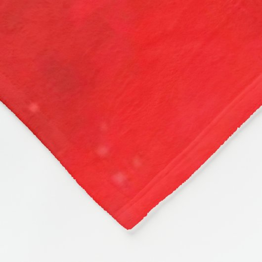 Metalfant Winter Holiday Fleece Blanket (rood) (Hoek)