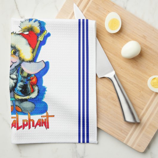 Metalfant Winter Holiday Kitchen Towel Theedoek (Quarter Fold)