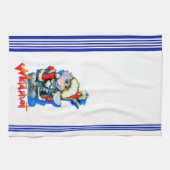 Metalfant Winter Holiday Kitchen Towel Theedoek (Horizontaal)