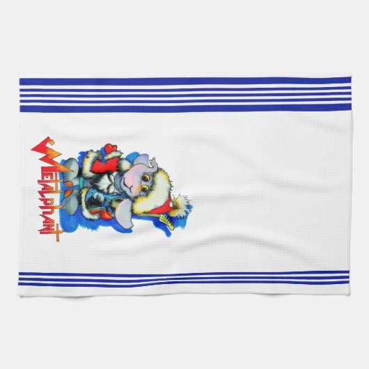 Metalfant Winter Holiday Kitchen Towel Theedoek (Horizontaal)