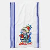 Metalfant Winter Holiday Kitchen Towel Theedoek (Verticaal)