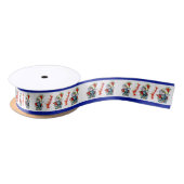 Metalfant Winter Holiday Ribbon - 1,5 inch breed Satijnen Lint (Spoel)