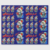 Metalfant Winter Holiday Wrapping Paper Cadeaupapier (Vlak)