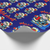 Metalfant Winter Holiday Wrapping Paper Cadeaupapier (Hoek)