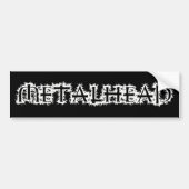 Metalhead Bumpersticker (Voorkant)