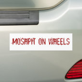 Metalhead Bumpersticker (Op auto)