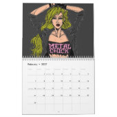 Metalhead Calender Kalender (Feb 2027)