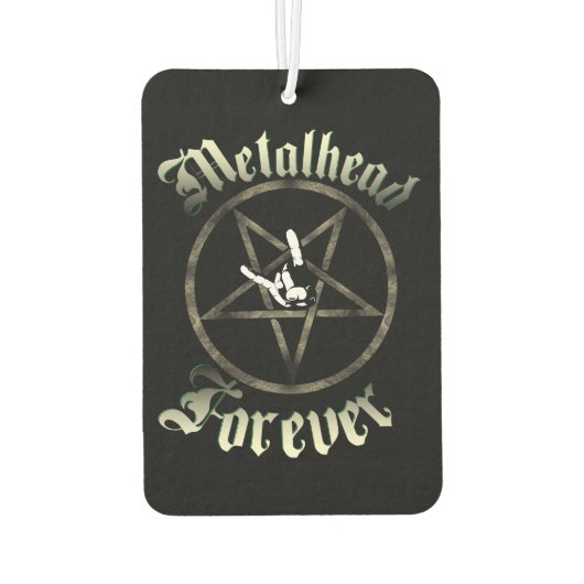 METALHEAD LUCHTVERFRISSER (Achterkant)