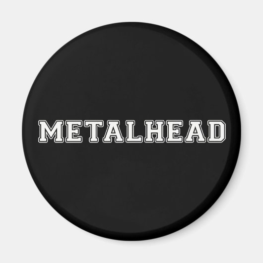 Metalhead Magneet (Voorkant)