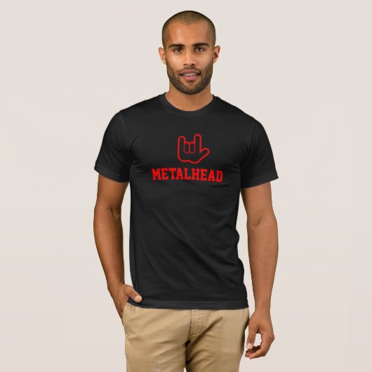 MetalHead T-shirt (Voorkant volledig)
