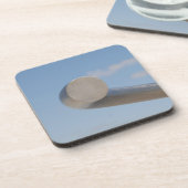 Metalic Blue Skies Drankjes Onderzetter (Linkerzijde)