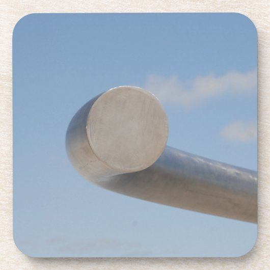 Metalic Blue Skies Drankjes Onderzetter (Voorkant)