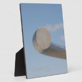 Metalic Blue Skies Fotoplaat (Zijkant)