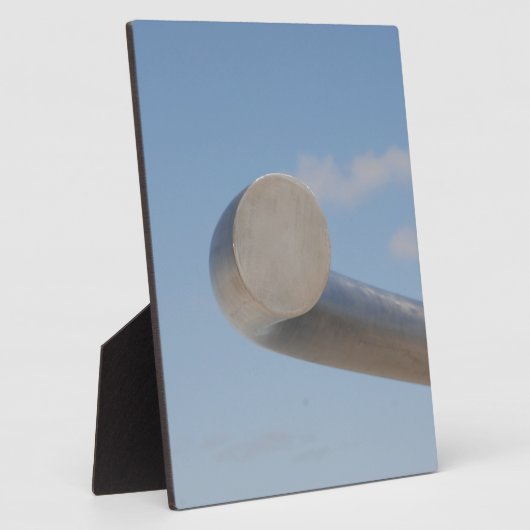 Metalic Blue Skies Fotoplaat (Zijkant)