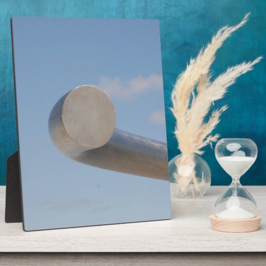 Metalic Blue Skies Fotoplaat (Zijkant)