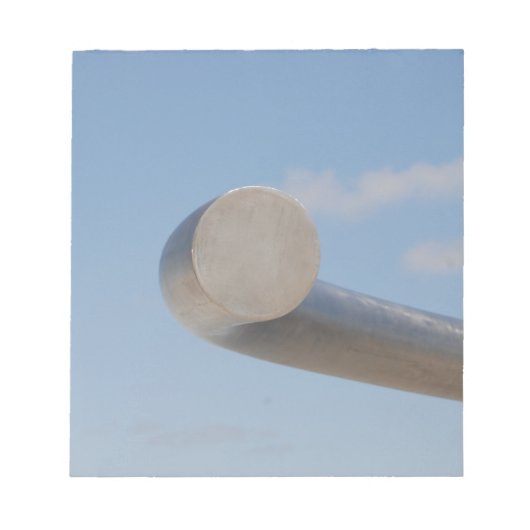 Metalic Blue Skies Notitieblok (Voorkant)