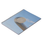 Metalic Blue Skies Notitieboek (Linkerzijde)