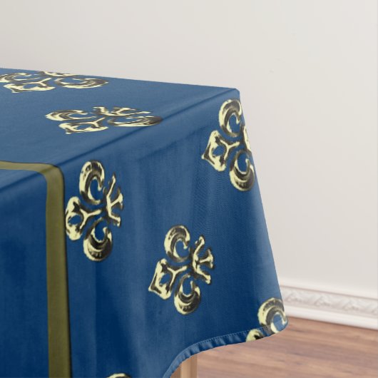 Metalic Fleur de lis (Gold) Tafelkleed (Voorbeeld)