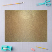 Metalic Gold Glitter 20 x 30 decoupage Tissuepapier (Craft)