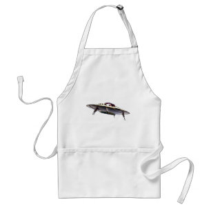 Metalic UFO Apron Standaard Schort