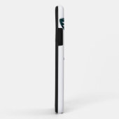 Metalische tropische vogels Case-Mate iPhone case (Achterkant/rechts)
