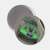 Metalkat Race Car Magnet (Voorkant / Achterkant)